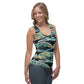 Psychedelic Gator Sublimation Cut & Sew Tank Top