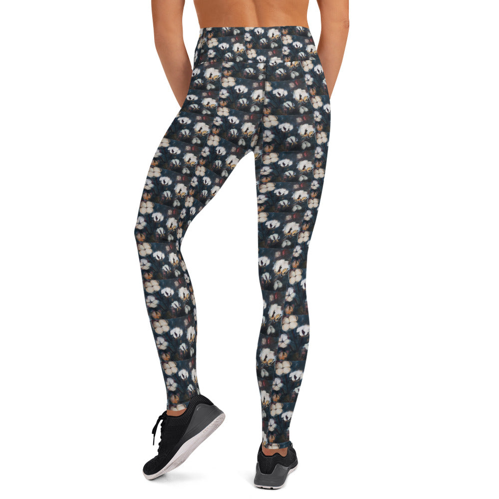 Cotton at Night Yoga Leggings