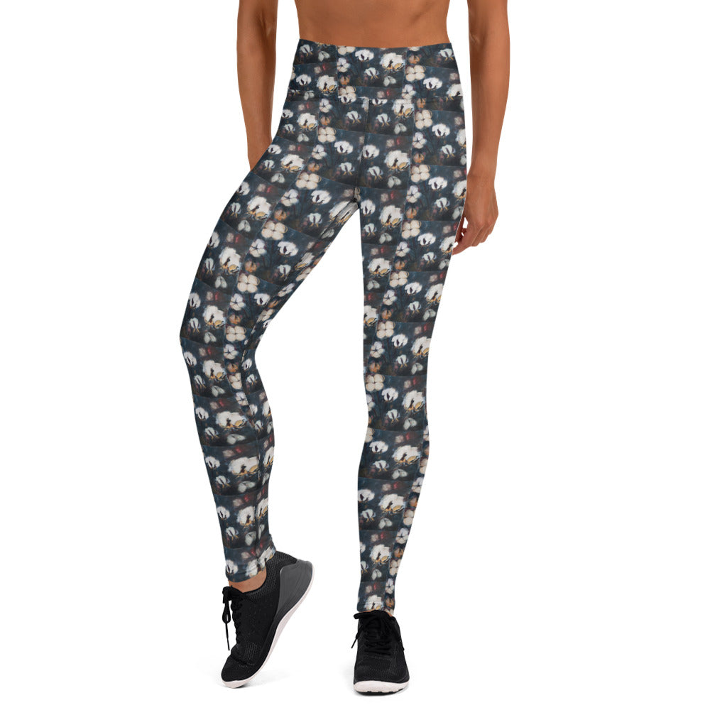 Cotton at Night Yoga Leggings