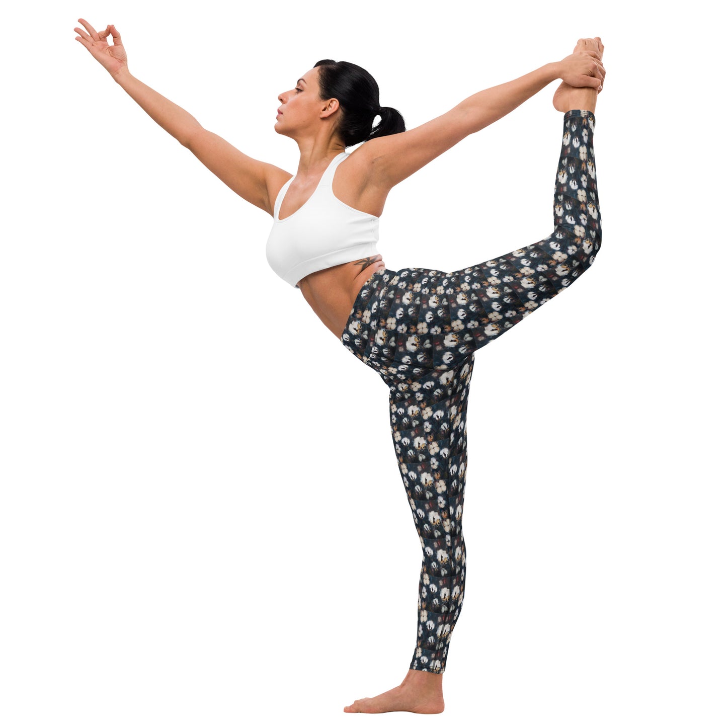 Cotton at Night Yoga Leggings