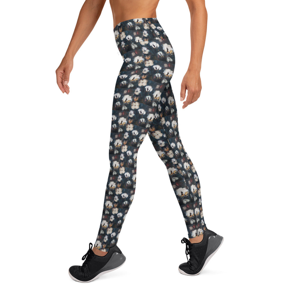 Cotton at Night Yoga Leggings