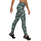 Psychedelic Gator Pattern Yoga Leggings