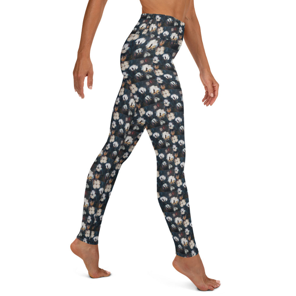 Cotton at Night Yoga Leggings