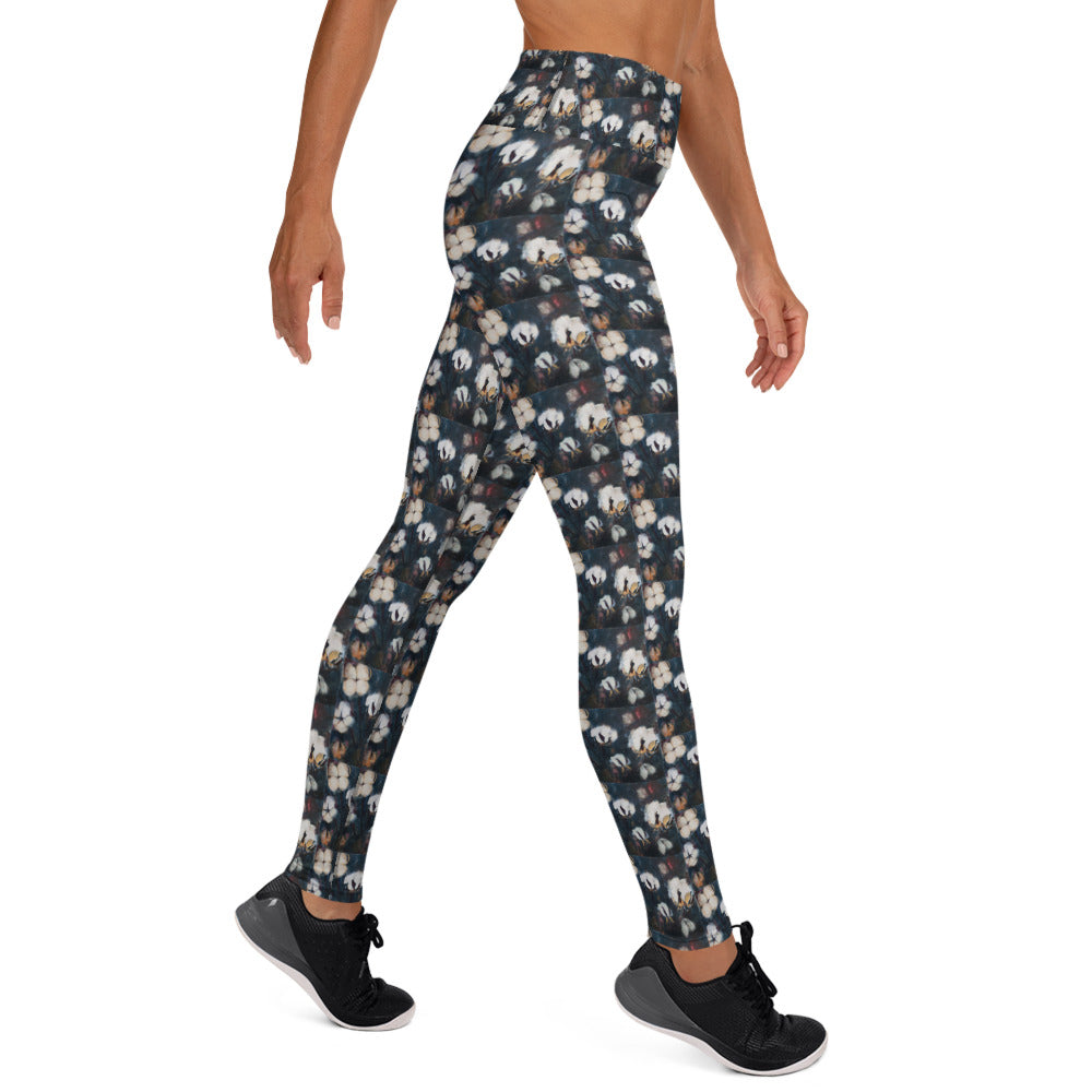 Cotton at Night Yoga Leggings