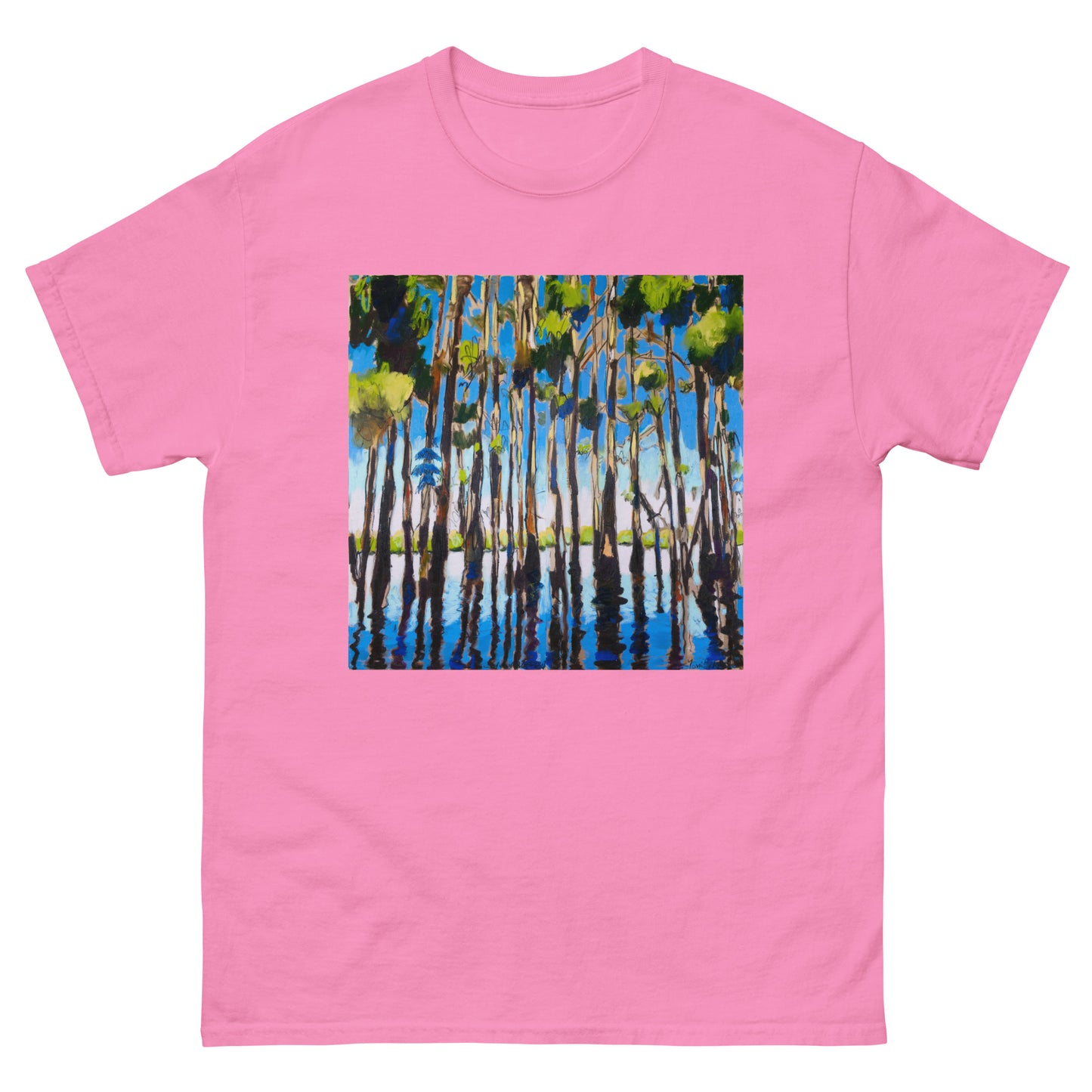 Square Cypress Reflections Unisex classic tee