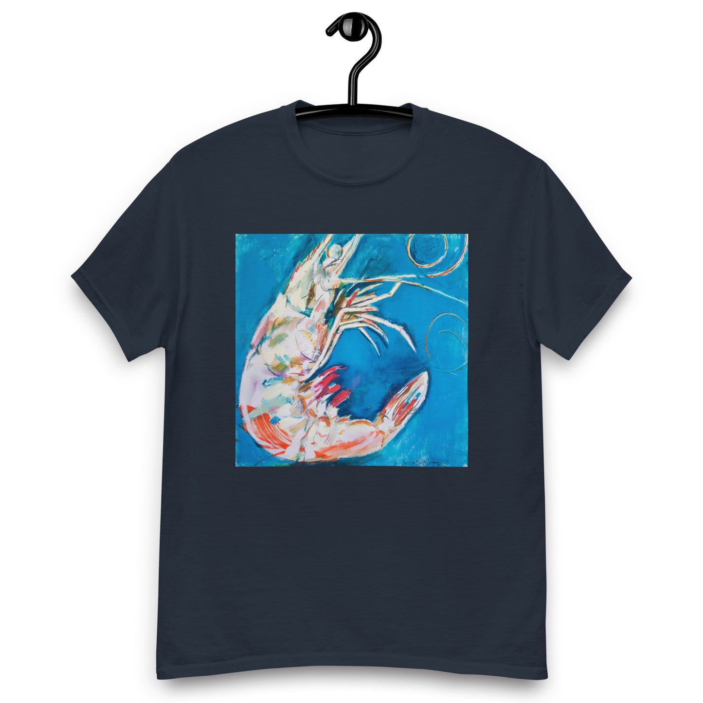 Blue Shrimp Unisex classic tee