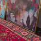 September Indian Cotton (36x48”) Giclee on Canvas with Gold Floating Frame