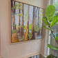 Bayou Cypress (30x30”) Giclee on canvas with gold floating frame