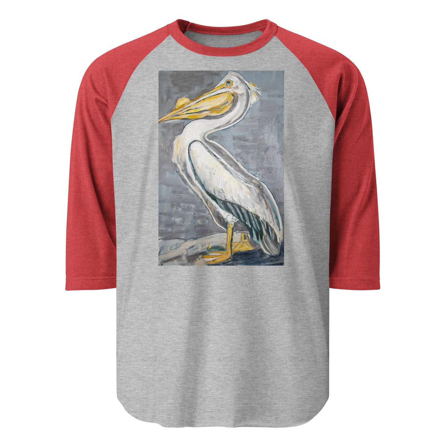 White Pelican 3/4 sleeve raglan shirt