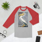 White Pelican 3/4 sleeve raglan shirt