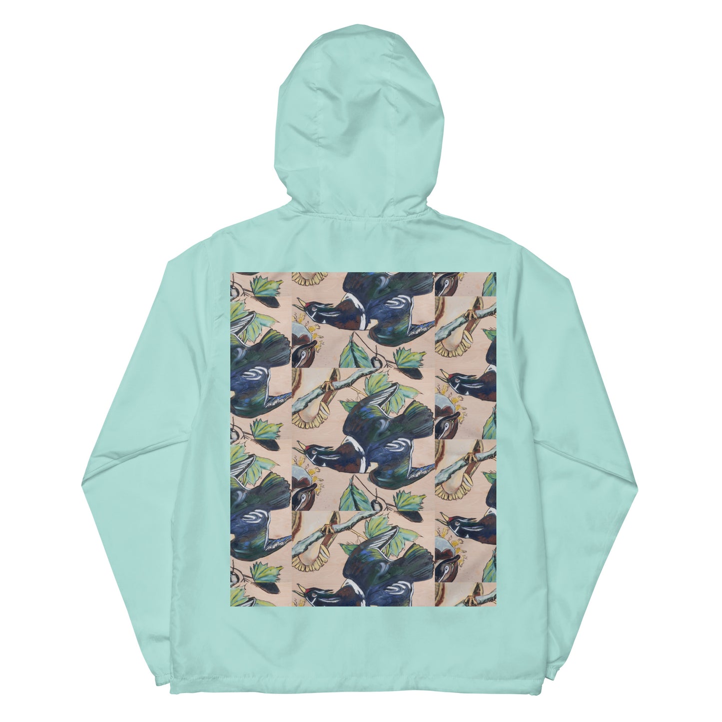 Wood Ducks Unisex lightweight zip up windbreaker