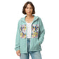 Zinnias Unisex lightweight zip up windbreaker