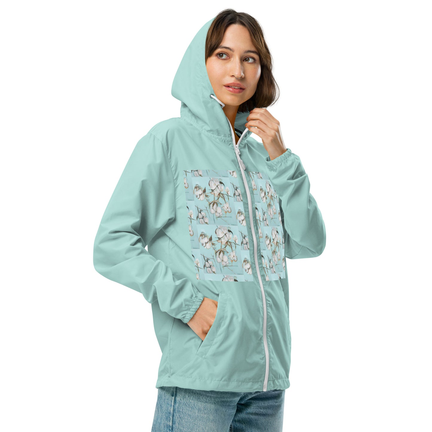 Gracious Cotton Unisex lightweight zip up windbreaker