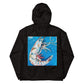 Blue Shrimp Unisex lightweight zip up windbreaker