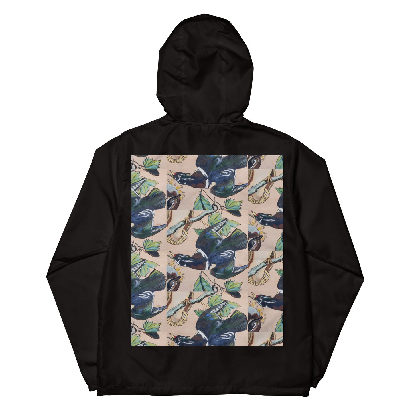 Wood Ducks Unisex lightweight zip up windbreaker