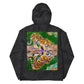 Tiger Reflections Unisex lightweight zip up windbreaker