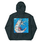 Blue Shrimp Unisex lightweight zip up windbreaker