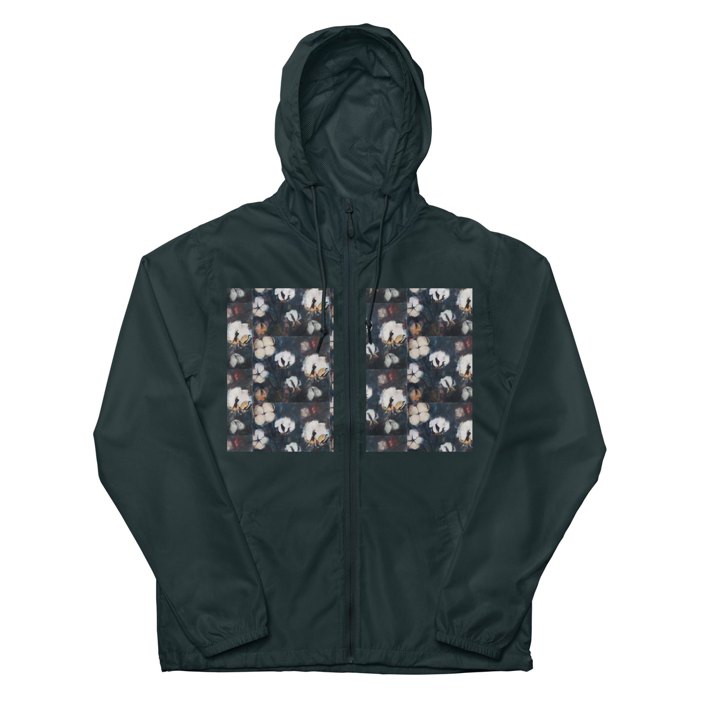 Cotton at Night Unisex lightweight zip up windbreaker