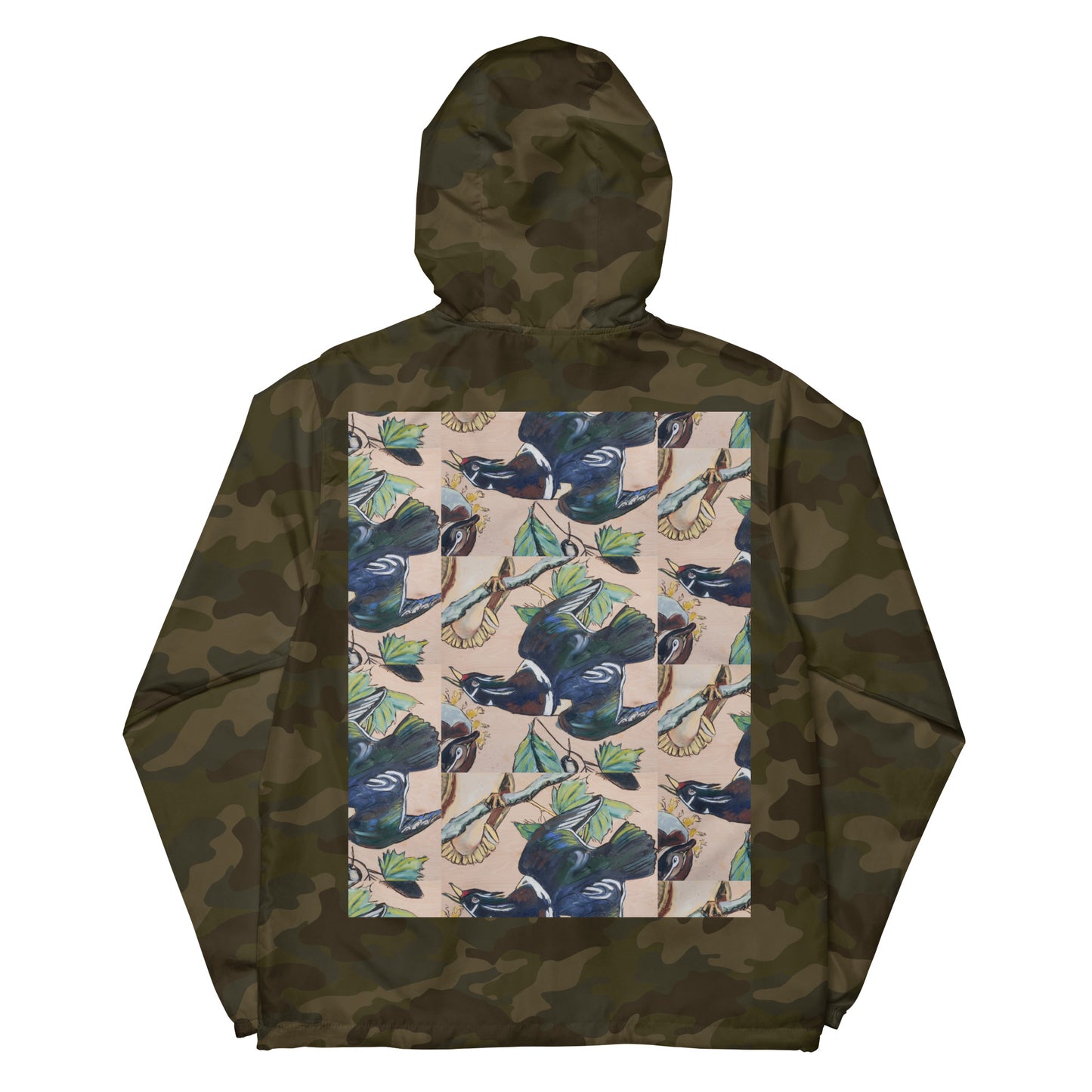 Wood Ducks Unisex lightweight zip up windbreaker