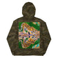 Tiger Reflections Unisex lightweight zip up windbreaker