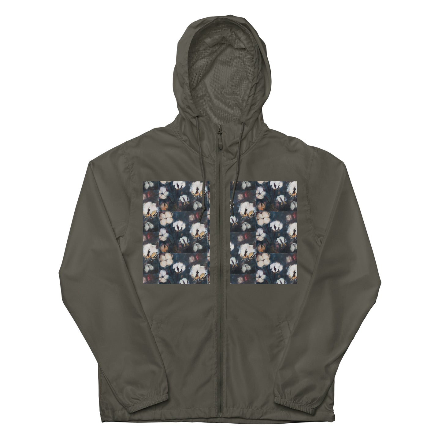 Cotton at Night Unisex lightweight zip up windbreaker