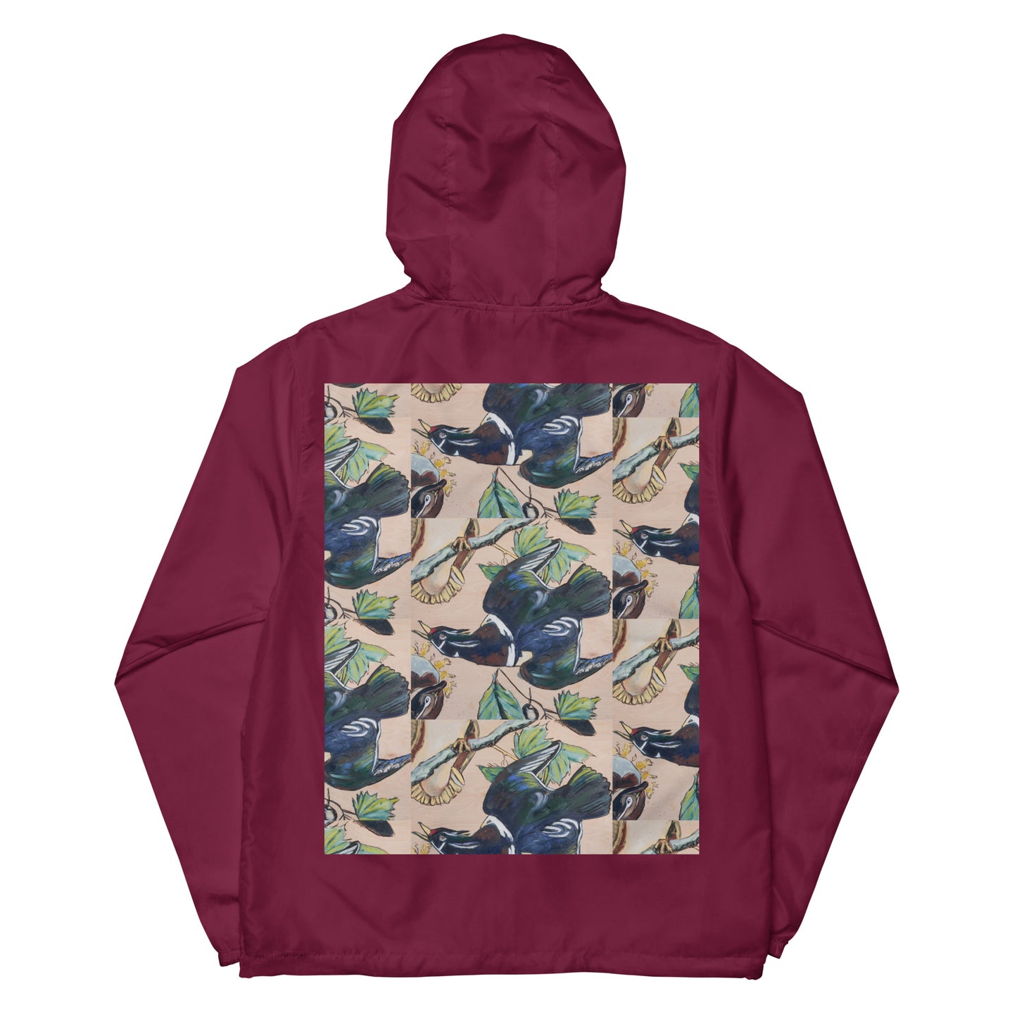 Wood Ducks Unisex lightweight zip up windbreaker