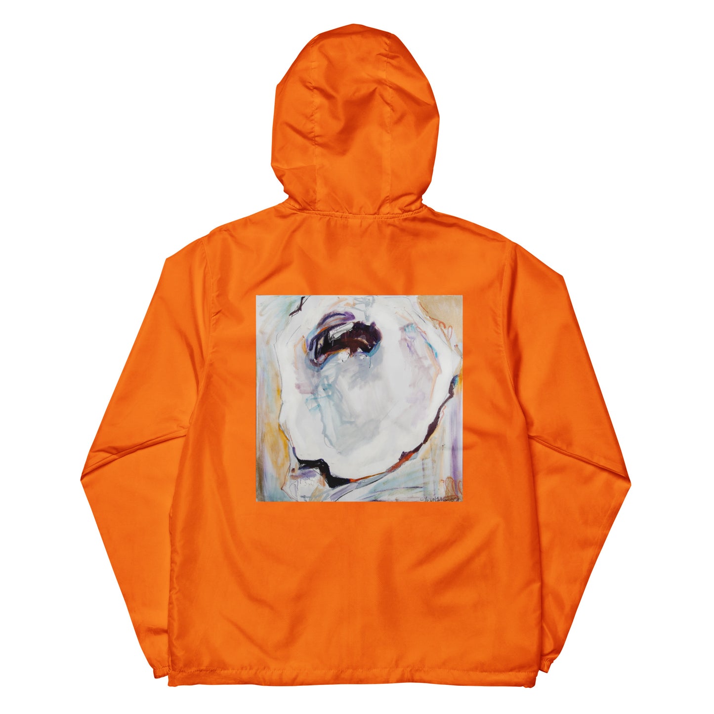 Oyster Shells Unisex lightweight zip up windbreaker