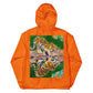 Tiger Reflections Unisex lightweight zip up windbreaker