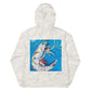 Blue Shrimp Unisex lightweight zip up windbreaker