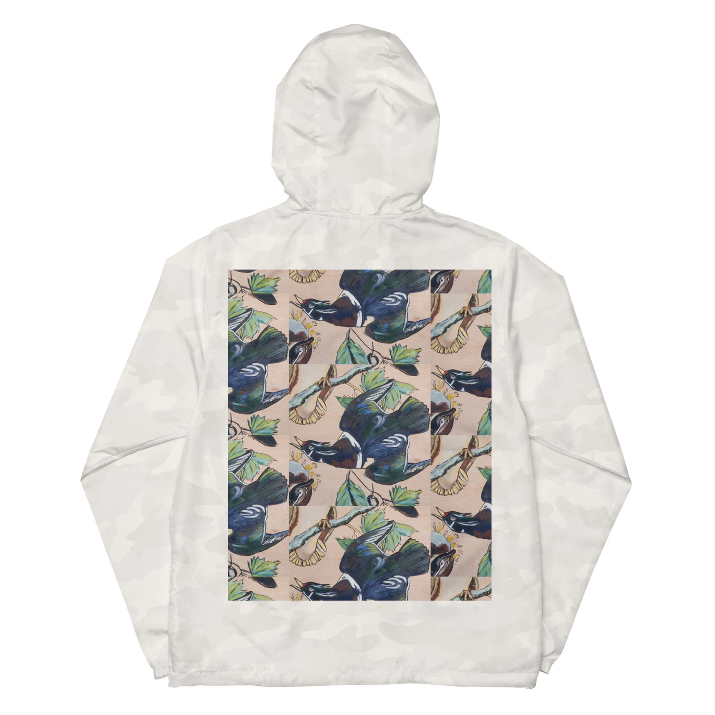 Wood Ducks Unisex lightweight zip up windbreaker