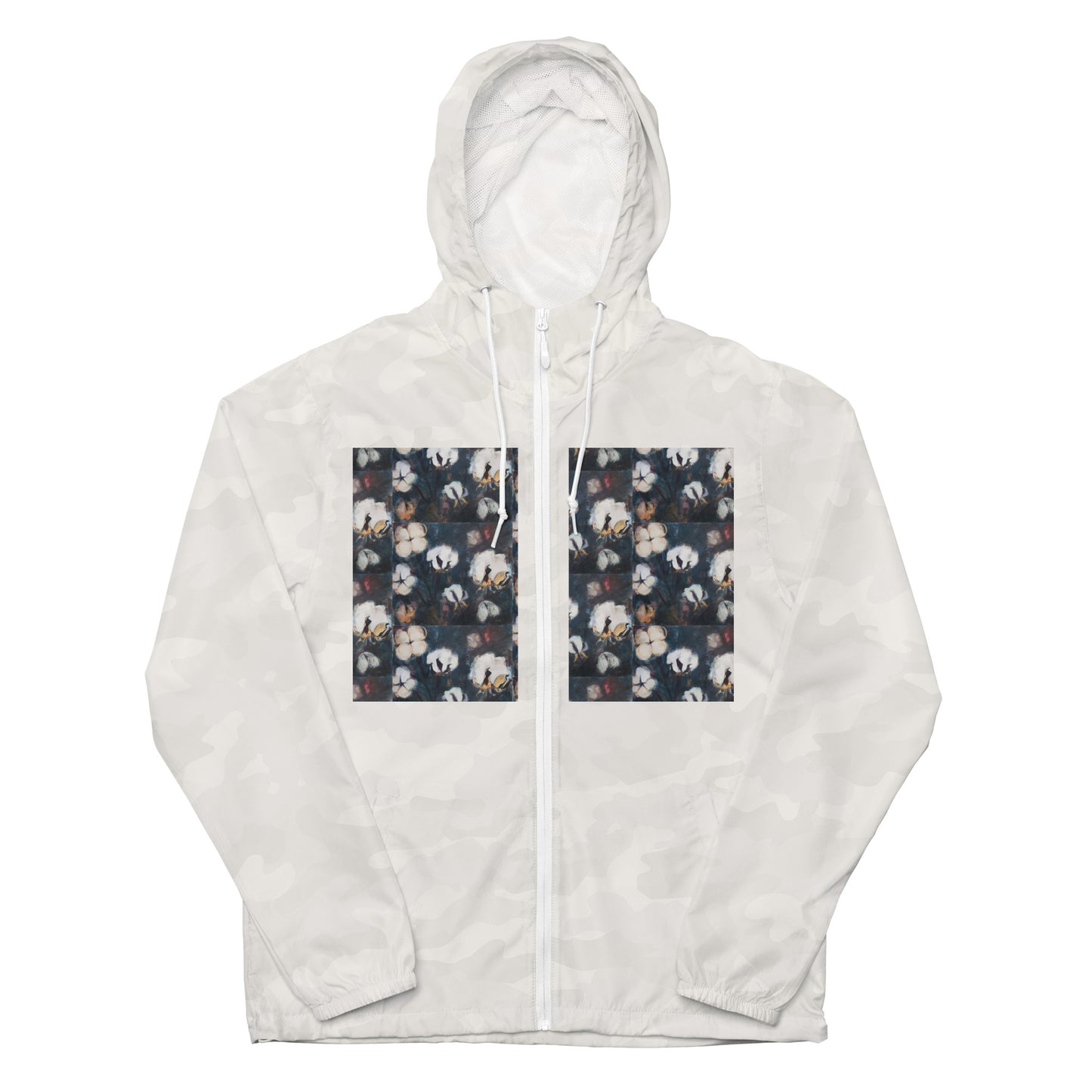 Cotton at Night Unisex lightweight zip up windbreaker