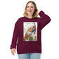 Wild Turkey Unisex organic raglan sweatshirt