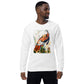 Wild Turkey Unisex organic raglan sweatshirt