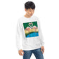 Flamingo Oasis Unisex organic sweatshirt