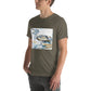 Brown Pelican Unisex t-shirt