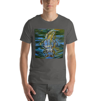 Gator Under Water Unisex t-shirt