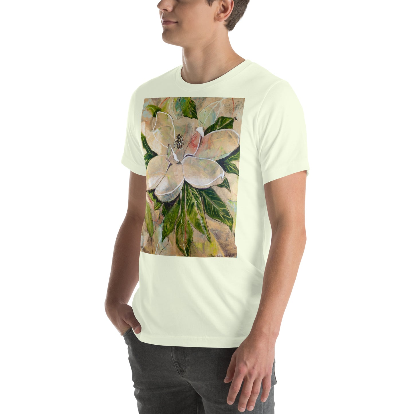 Golden Magnolia Unisex t-shirt