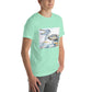 Brown Pelican Unisex t-shirt