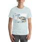 Brown Pelican Unisex t-shirt