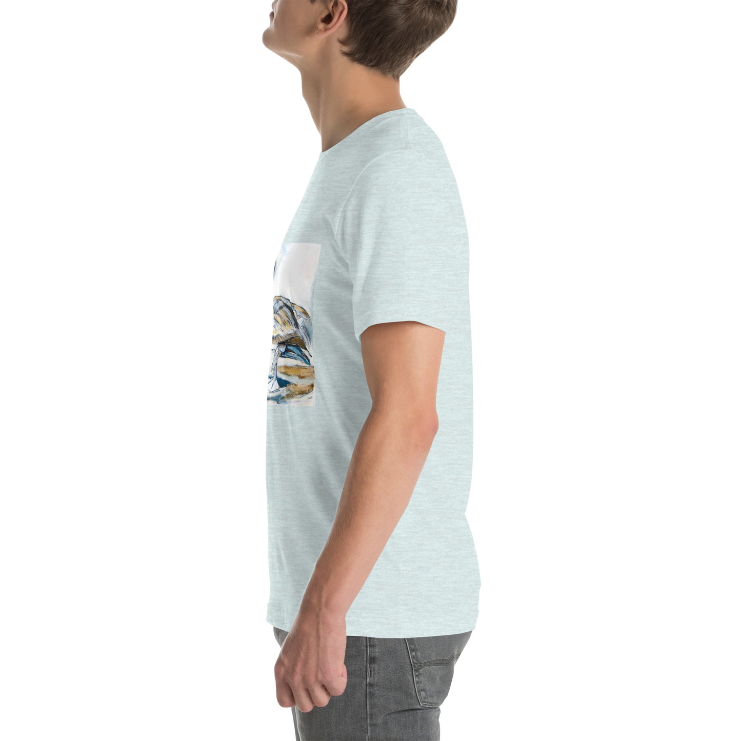 Brown Pelican Unisex t-shirt