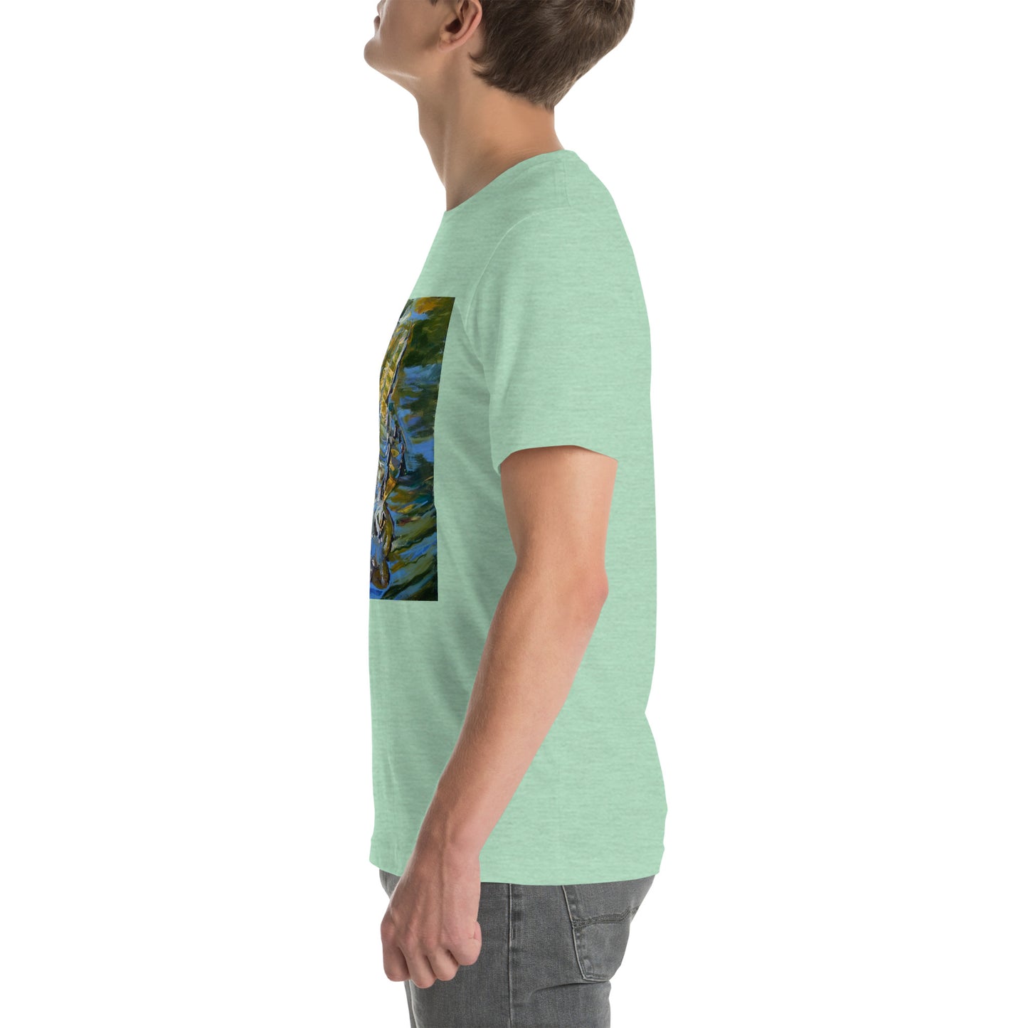 Gator Under Water Unisex t-shirt