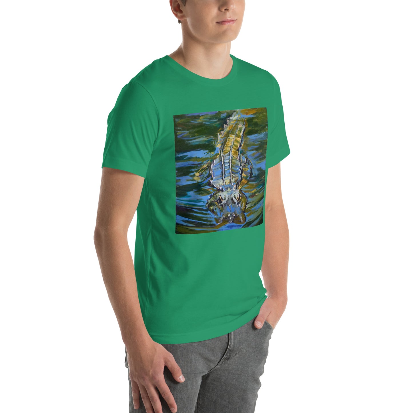 Gator Under Water Unisex t-shirt