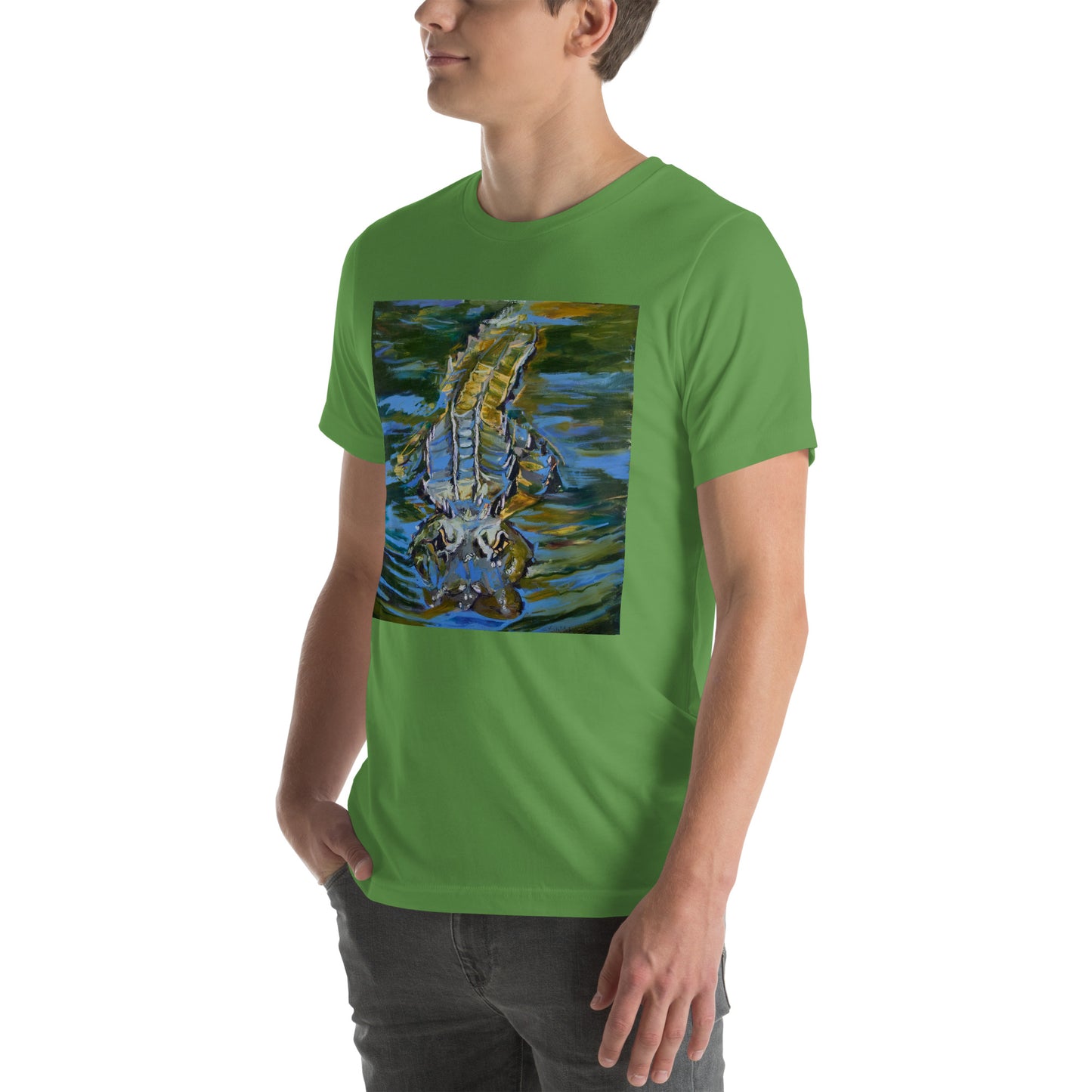 Gator Under Water Unisex t-shirt