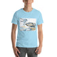 Brown Pelican Unisex t-shirt