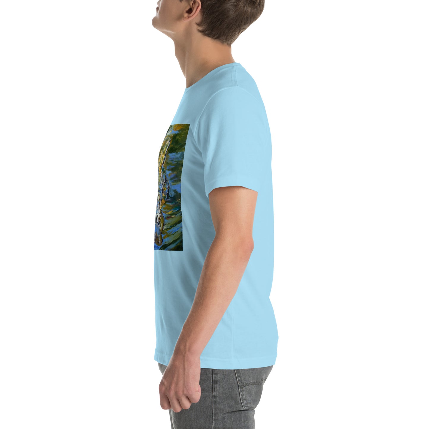 Gator Under Water Unisex t-shirt