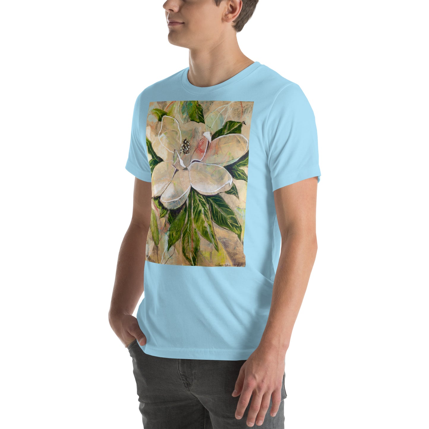 Golden Magnolia Unisex t-shirt