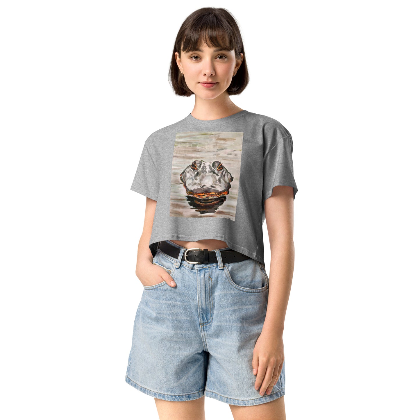 Gator Head Women’s crop top