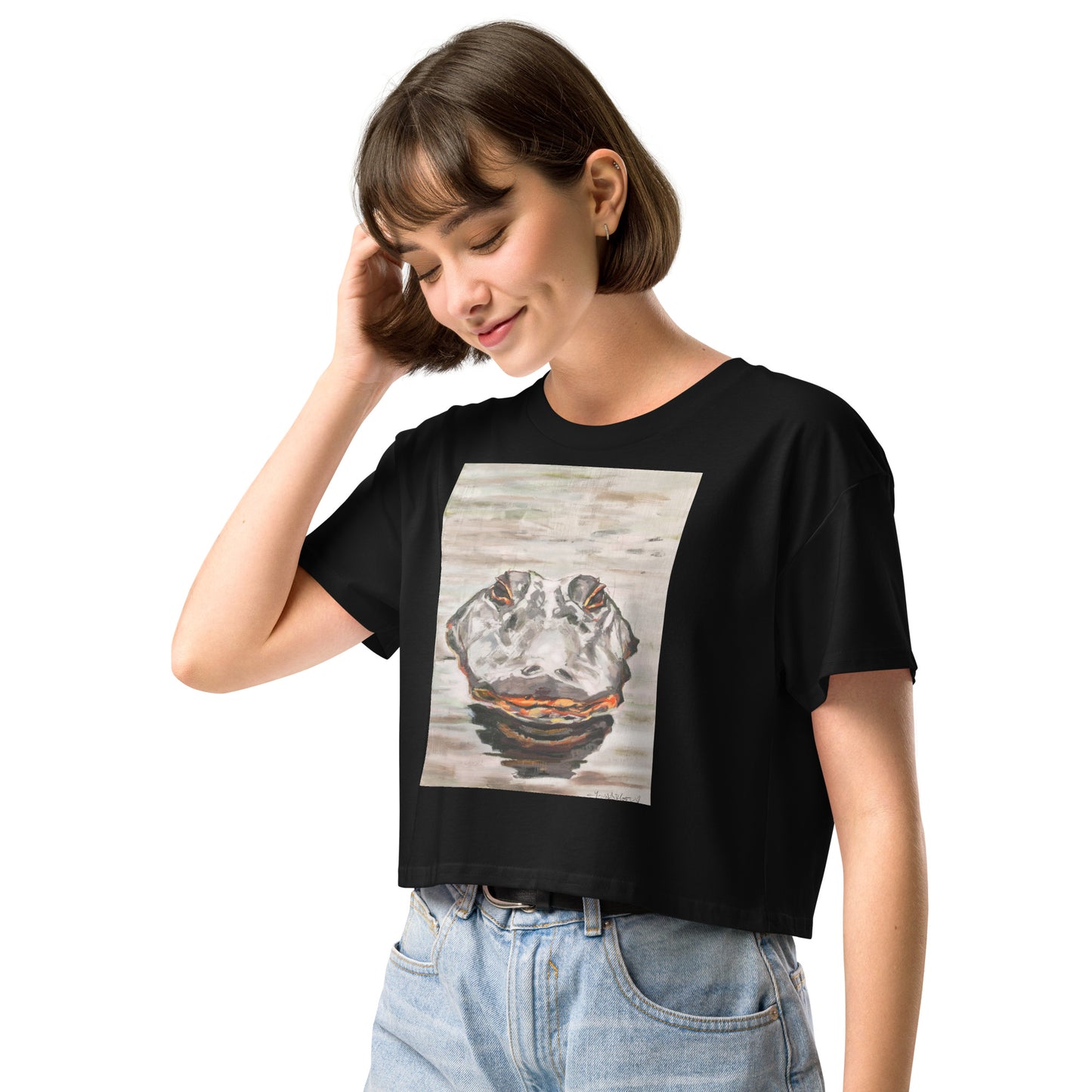 Gator Head Women’s crop top