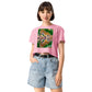 Tiger Reflections Women’s crop top