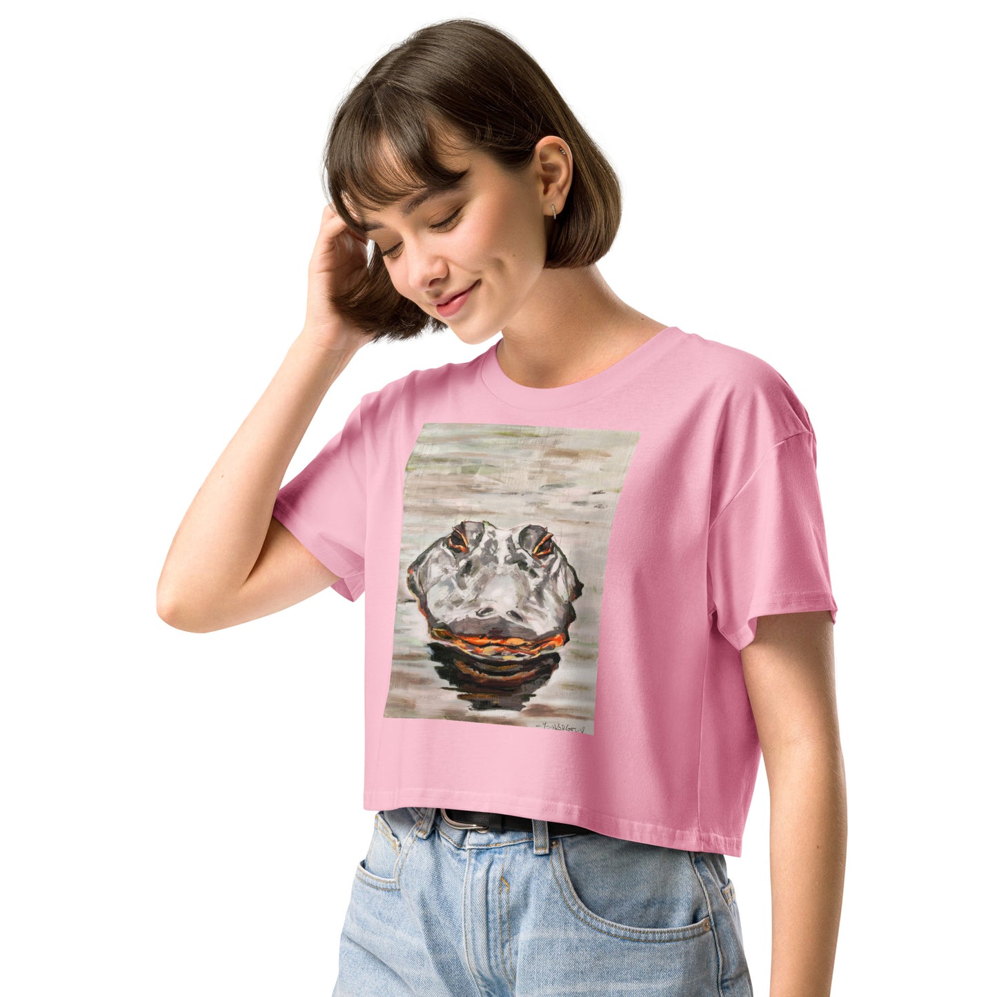 Gator Head Women’s crop top